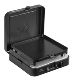 Aragaz/Gratar - 1 Cook Turbo FFD cu placa de gratar plata - 30 mbar - EVONomad