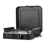 Aragaz/Gratar - 1 Cook Turbo FFD cu placa de gratar plata - 30 mbar - EVONomad