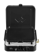 Aragaz/Gratar - 1 Cook Turbo FFD cu placa de gratar plata - 30 mbar - EVONomad