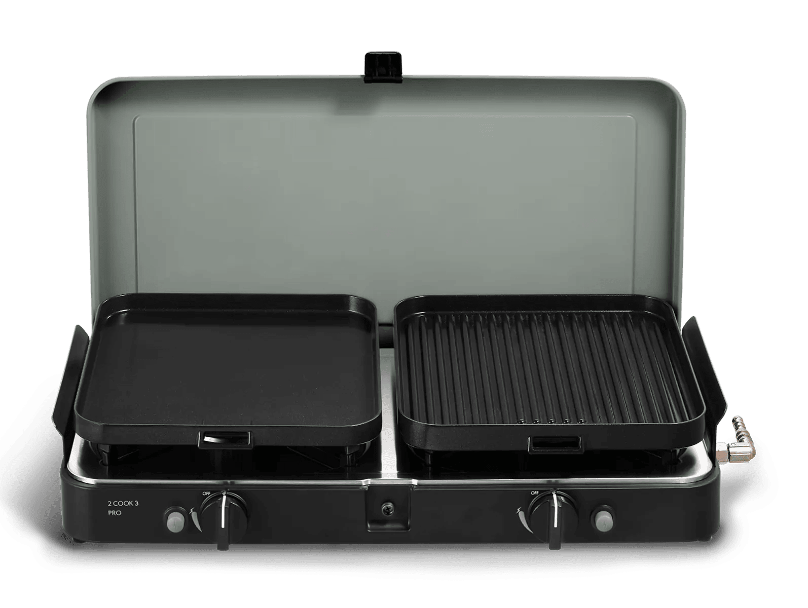 Aragaz/Gratar 2 Cook 3 Pro Deluxe 30 mbar - EVONomad