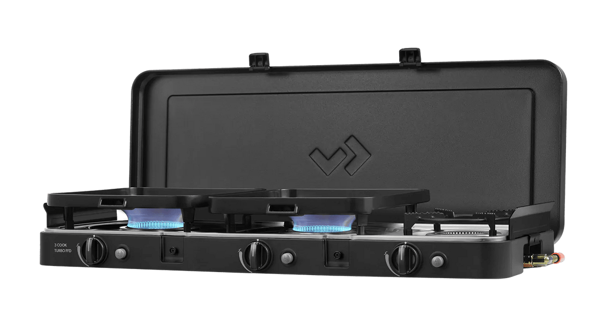 Aragaz/Gratar 3 Cook Turbo FFD Deluxe 30mbar - EVONomad