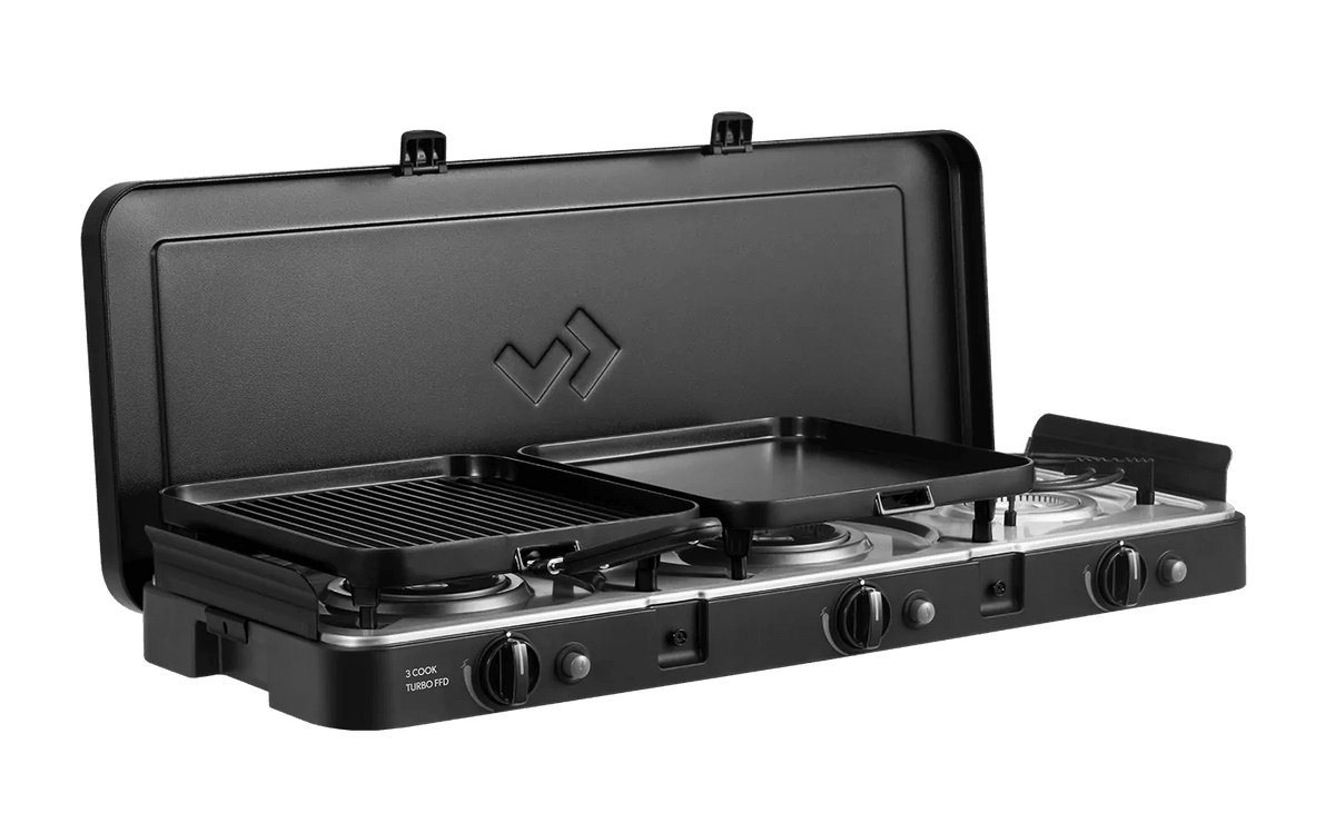 Aragaz/Gratar 3 Cook Turbo FFD Deluxe 30mbar - EVONomad