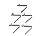 Arc de siguranta 5x7mm pentru stalpi de cort, 5 bucati - EVONomad