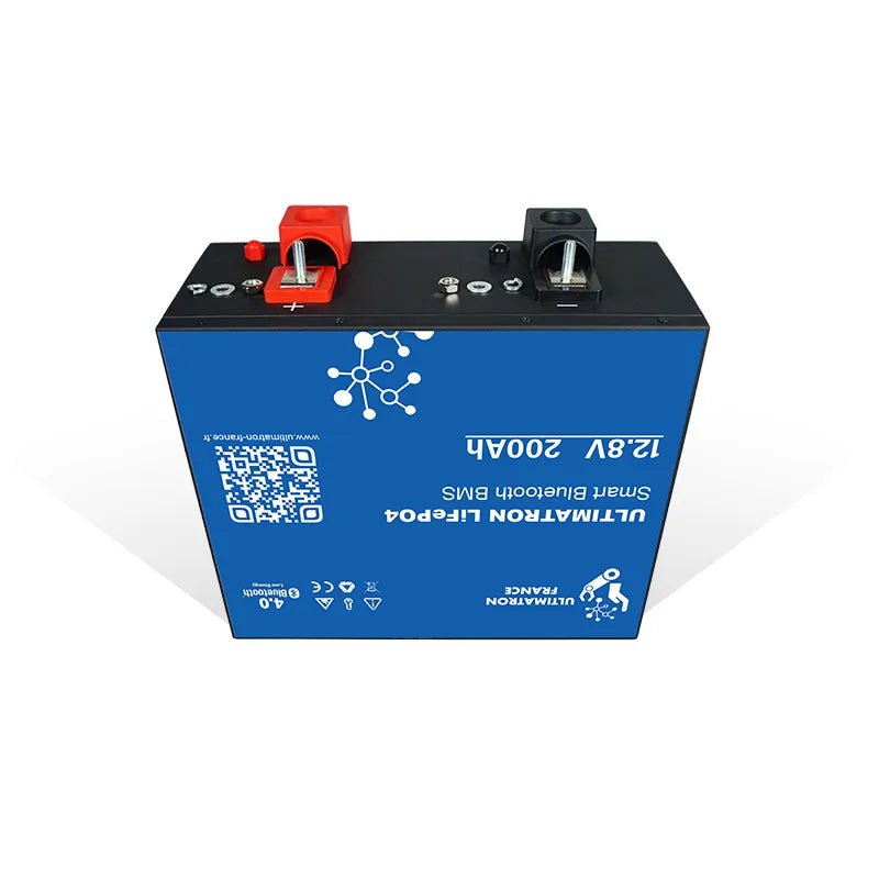 Baterie Lithium Ultimatron 12.8V, 200Ah LiFePO4 cu BMS Inteligent si Bluetooth - EVONomad