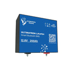Baterie Lithium Ultimatron 12.8V, 200Ah LiFePO4 cu BMS Inteligent si Bluetooth - EVONomad