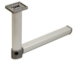 Baza de masa articulata argintiu mat, imbinare la mijloc, L675/315mm - EVONomad