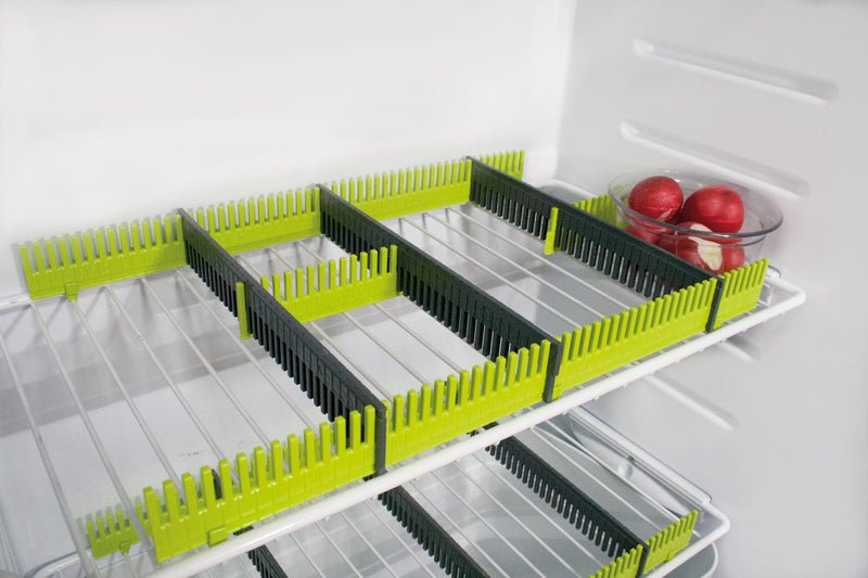 Benzi pentru frigider Purvario la set de 8 - var/antracit - EVONomad