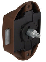 Blocare cu suruburi push - lock - poate fi actionat dintr - o parte - maro - EVONomad