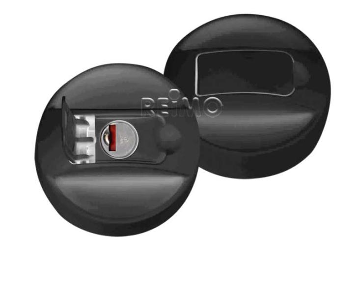 Blocare rezervor cu clapa de blocare, negru - EVONomad