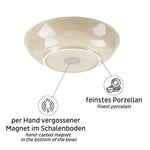 Bol magnetic din portelan - fildes - EVONomad