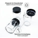 Borcane magnetice delicatese BLACK & CLASSY - 192 ml/125 ML - EVONomad