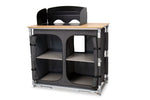 Bucatarie de camping CAMP4 BAMBOO QUICK, inclusiv geanta de transport - EvoNomad