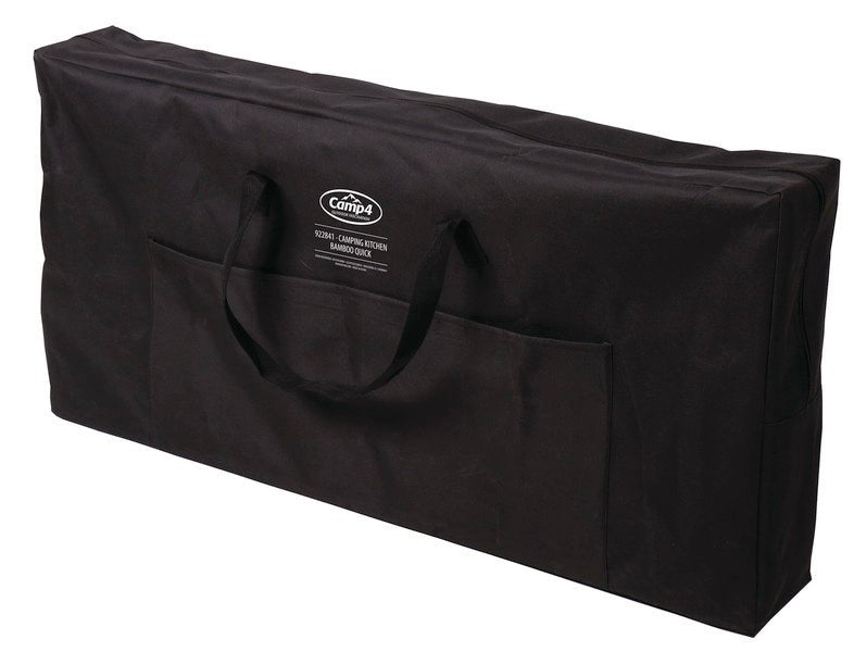 Bucatarie de camping CAMP4 BAMBOO QUICK, inclusiv geanta de transport - EVONomad