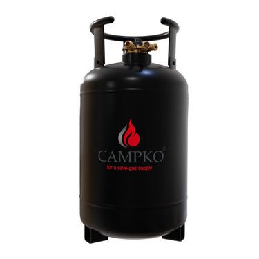 Butelie GPL reincarcabila CAMPKO 30L cu multivalva 80% ECE R67-01 - EvoNomad