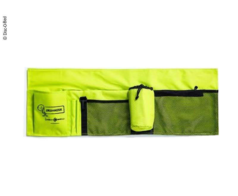 Buzunar lateral pentru paturi Disc - o - Bed Kids, culoare verde lime - EVONomad