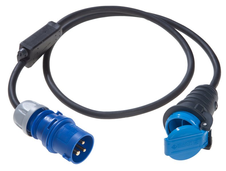 Cablu adaptor CEE Elvetia (stecher CEE si cuplaj CH) cu siguranta de 10 A - EVONomad