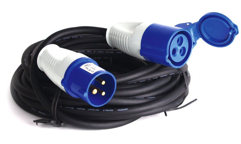 Cablu prelungitor CEE 20m 230V 3x1.5mm² cu cuplare CEE si mufa CEE - EVONomad
