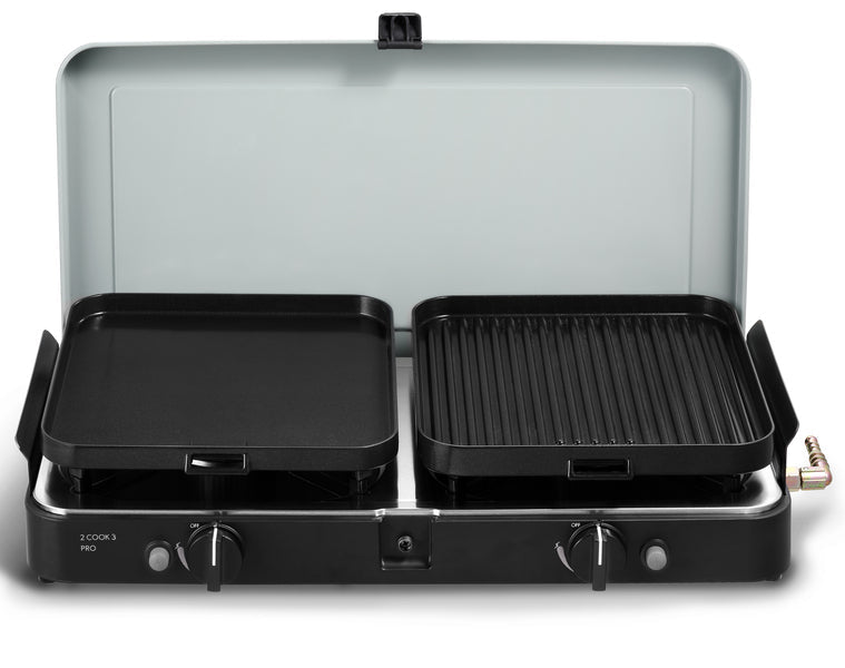 CADAC 2 - Cook 3 Pro Deluxe aragaz/gratar pe gaz 50 mbar - EVONomad