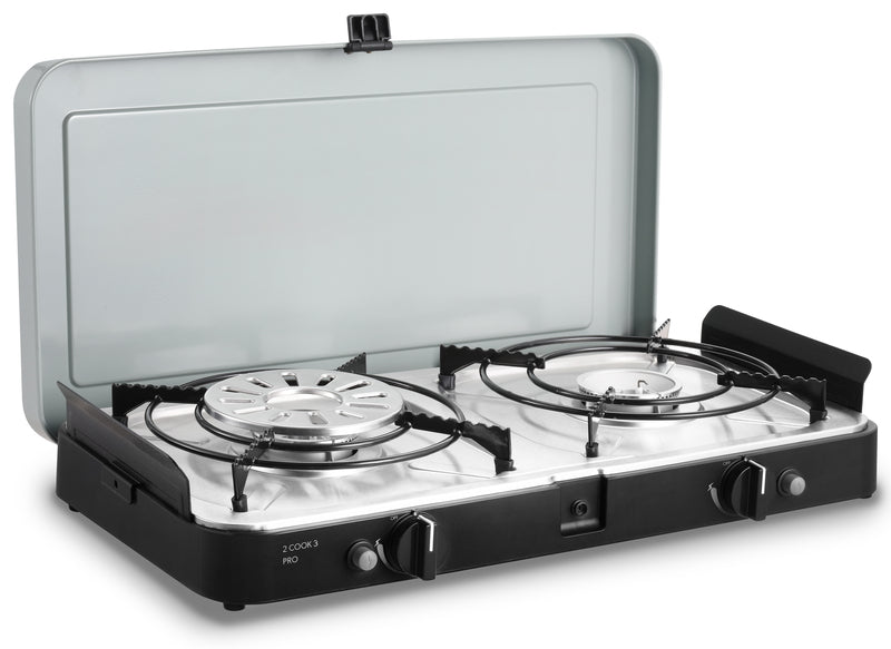CADAC 2 - Cook 3 Pro Deluxe aragaz/gratar pe gaz 50 mbar - EVONomad
