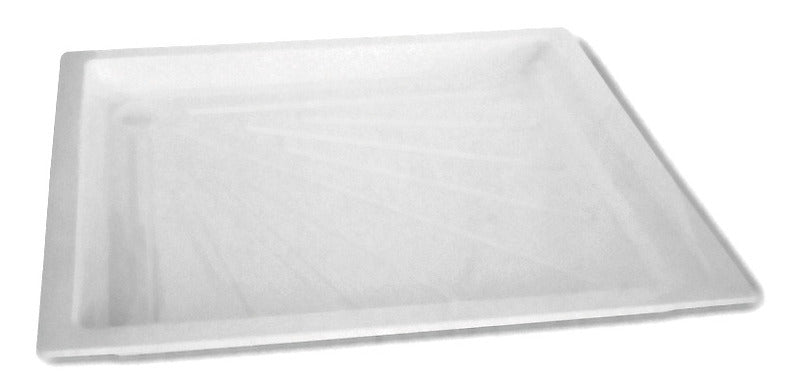 Cadita de dus 723 x 682 x 62 mm - alba - EVONomad