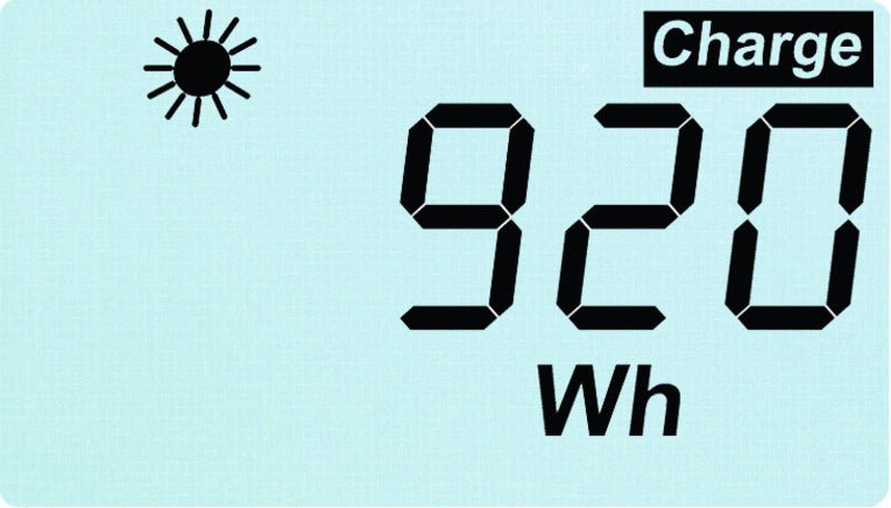Calculator solar LCD 12V - EVONomad