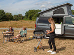 Camp4 Carucior Gratar cu siguranta de aprindere, 30 mbar, 2 flacari - EVONomad