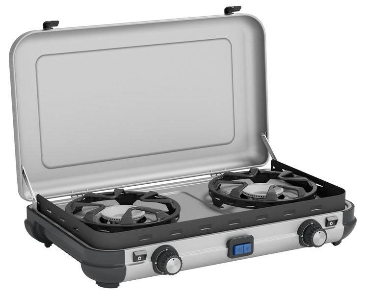 Campingaz Camping Kitchen 2 Aragaz de camping MAXI cu furtun si regulator - EVONomad