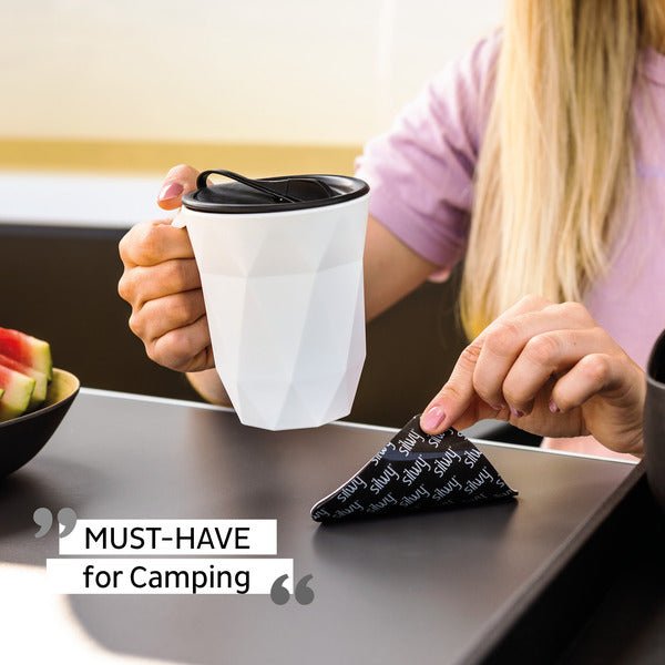 Cana de plastic TO GO - Pad Negru - EVONomad