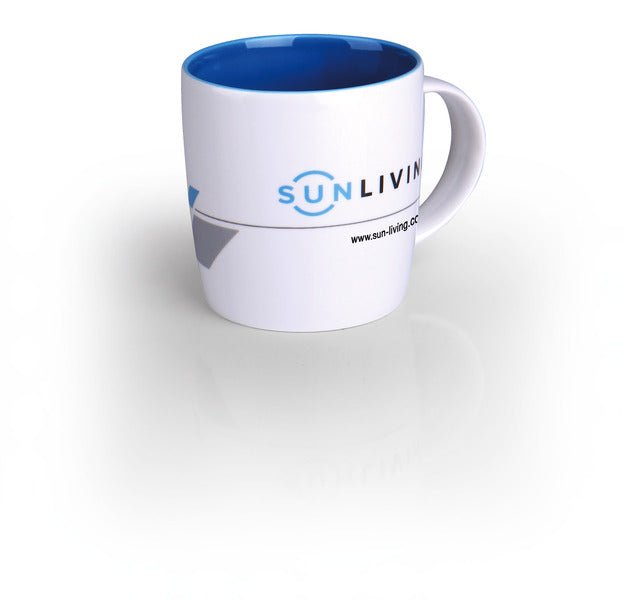 Cana »SUN LIVING« din New Bone China de inalta calitate pentru 340 ml - EVONomad