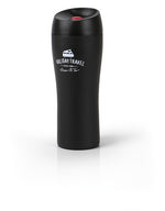 Cana termica de cafea HOLIDAY TRAVEL, otel inoxidabil, 450ml, neagra - EVONomad