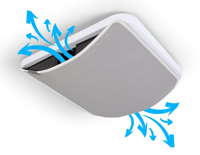 Capac de ventilatie de acoperis NiteAir 70x50cm pentru hote / ventilatoare de acoperis - EVONomad