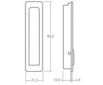 Carlig pliabil 88x21.5mm - EVONomad