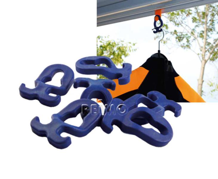 Carlige Peggy Peg normale, set de 6 potrivite pentru surubul Peggy Peg N - EVONomad
