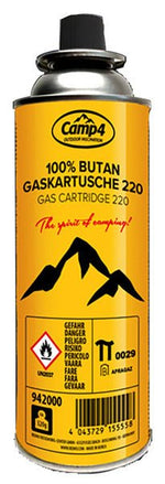 Cartus butelie de gaz CRV 220 g tip baioneta - EVONomad