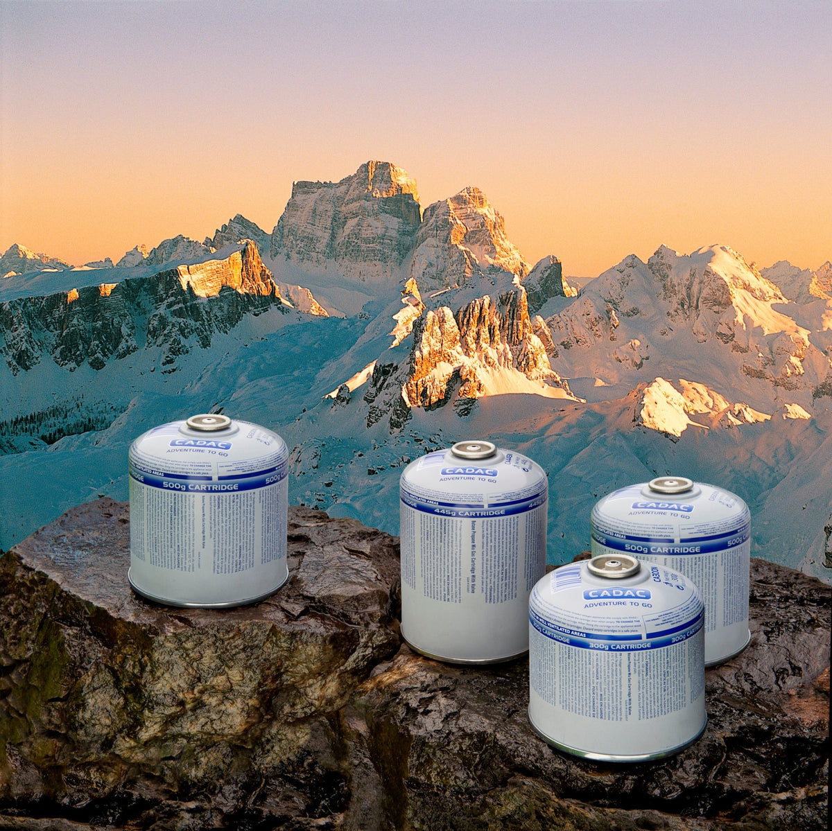 Cartus cu surub CADAC 445g, amestec de gaz butan/propan - EVONomad