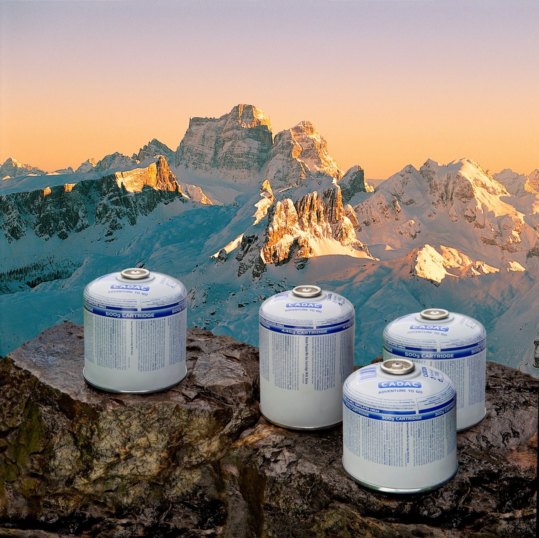 Cartus cu surub CADAC 445g, amestec de gaz butan/propan - EVONomad