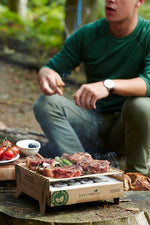 CASUSGRILL - Gratarul de unica folosinta ecologic - EVONomad