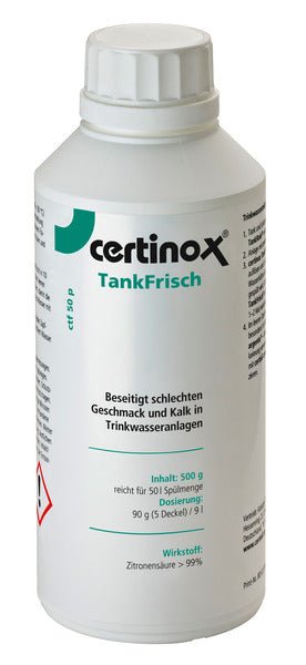 Certinox TankFrisch CTF50P, curatator de rezervoare - EVONomad