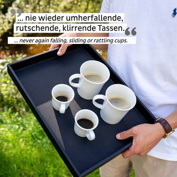 Cesti de espresso magnetice din portelan - set de 2 - EVONomad