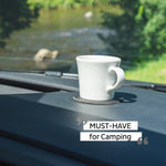Cesti de espresso magnetice din portelan - set de 2 - EVONomad