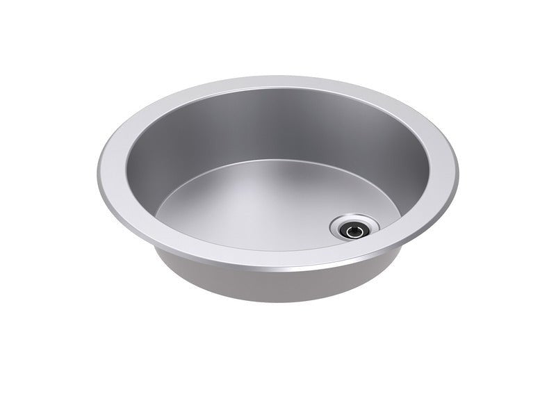 Chiuveta din otel inoxidabil rotunda Ø461 x H127mm, 12.9L - EVONomad