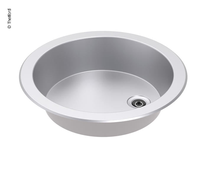 Chiuveta din otel inoxidabil rotunda Ø461 x H127mm, 12.9L - EVONomad