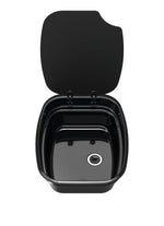 Chiuveta dreptunghiulara emailata L360 x D470mm 9,5 litri negru - EVONomad