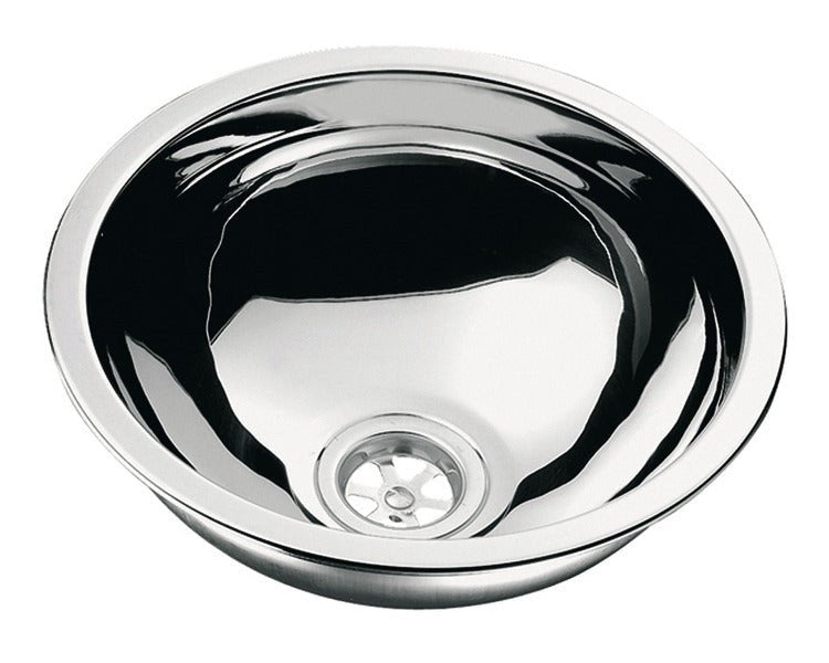 Chiuveta incorporabila din otel inoxidabil - rotunda - 26 cm diametru - EVONomad