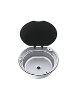 Chiuveta inox Ø405 x H145mm, rotunda, 7,4 litri - EVONomad