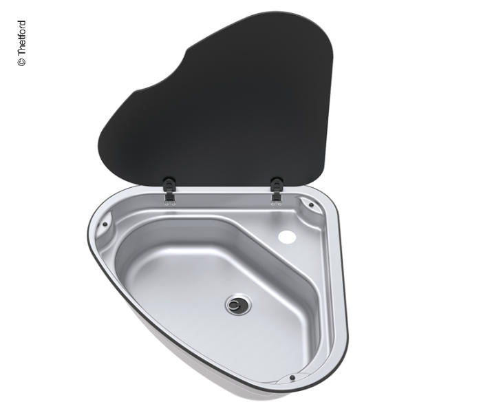 Chiuveta varianta inox cu balama dreapta, 8,7 litri - EVONomad