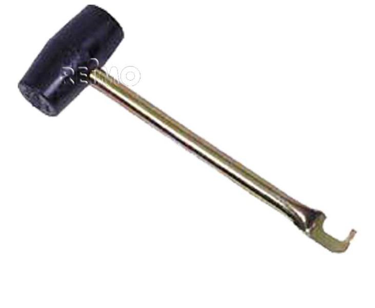 ciocan de cauciuc cu extractor de cuie - EVONomad