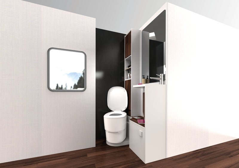 Clesana C1 Toaleta cu sigilare adaptor L - EVONomad