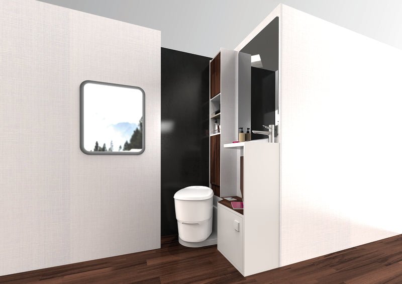 Clesana C1 Toaleta cu sigilare adaptor L - EVONomad