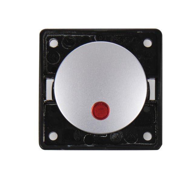 Comutator basculant de control Berker cromat mat 230V - EVONomad
